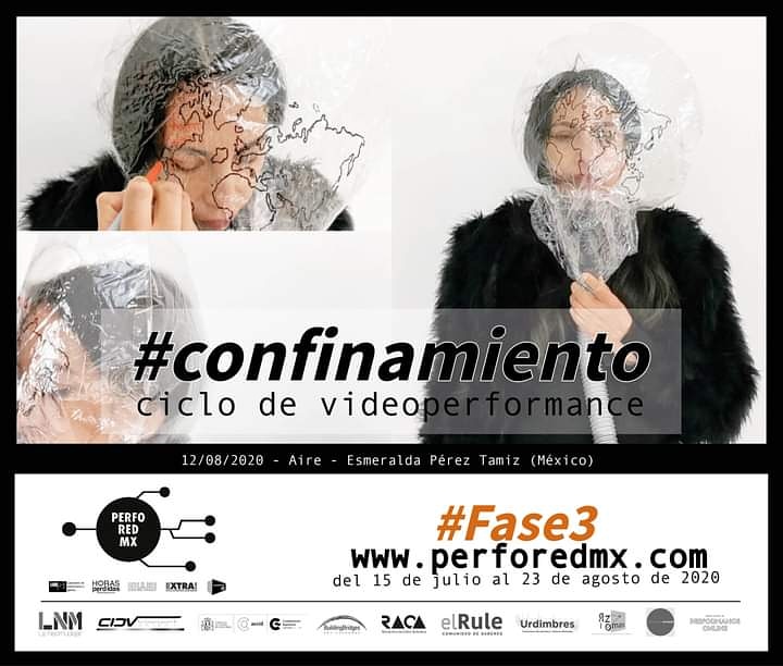 EsmeraldaTamiz's tweet photo. Gracias Pancho López por la invitación y participar con el videoperformance AIRE que se
incluye en el marco de la #Fase3 del ciclo de videoperformance #Confinamiento. Vean el video AIRE aquí: https://t.co/NJu2fGH5Lk
#perfoREDmx | #RedMexicanadePerformance | #weloveperformance https://t.co/RF0KMDuLRi