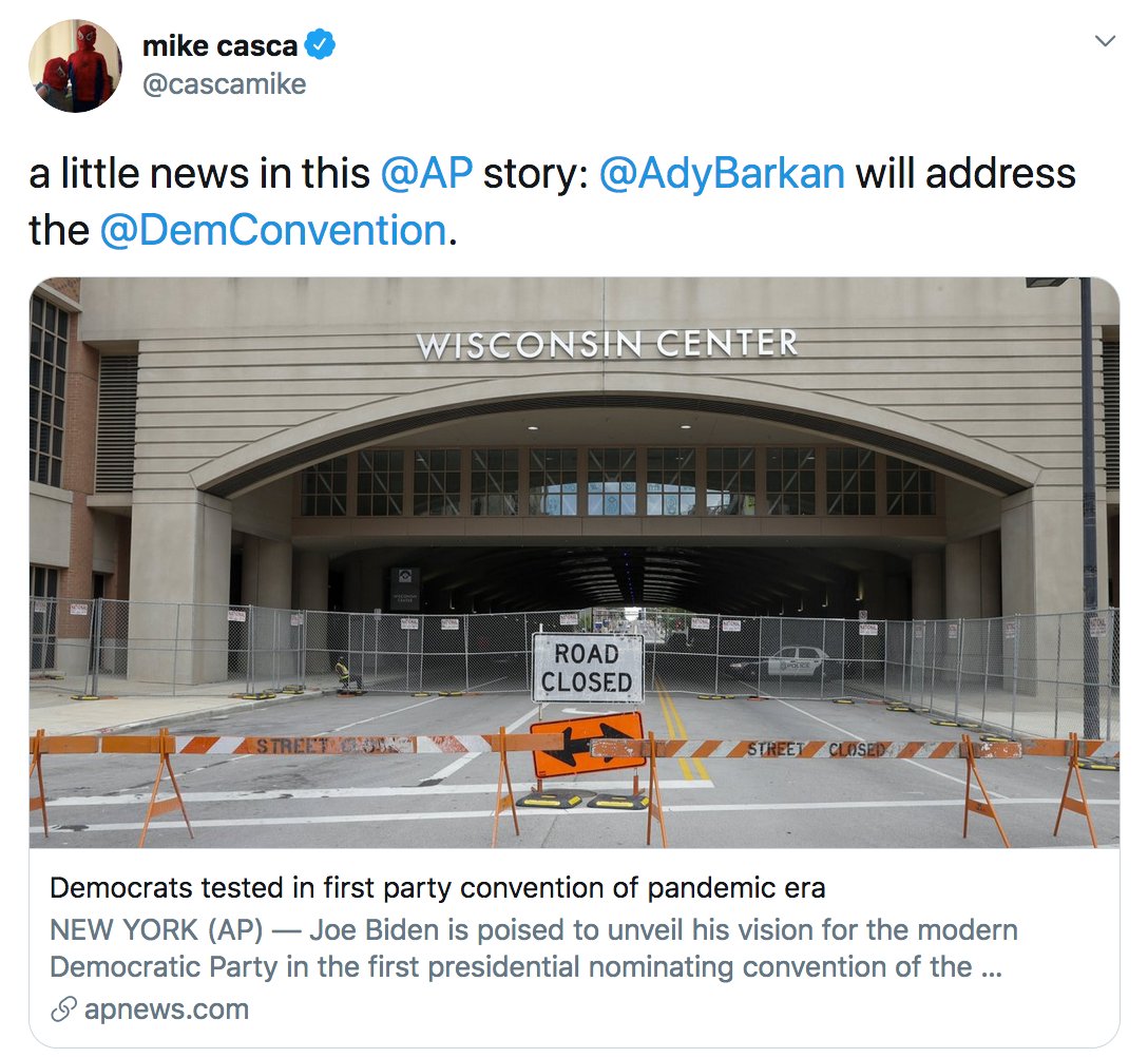 The DNC is wheeling out Ady Barkan to address them at a convention where they overwhelmingly voted against the Medicare for All he needs to stay alive.