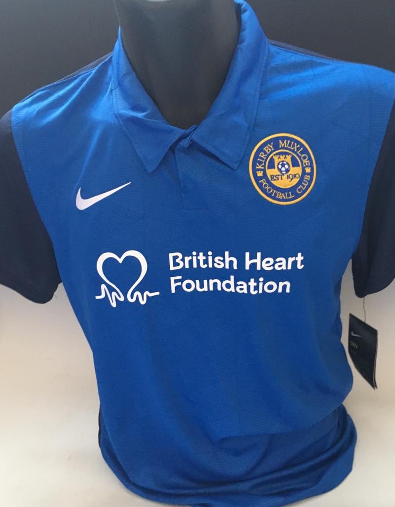 StuBailey11's tweet photo. This years @KirbyMuxloeFC U18’s Midweek Floodlit league shirt, proud to be supporting the @TheBHF 💙 thanks to @Fanaticsupplies for sorting https://t.co/MC8FMGWW6n