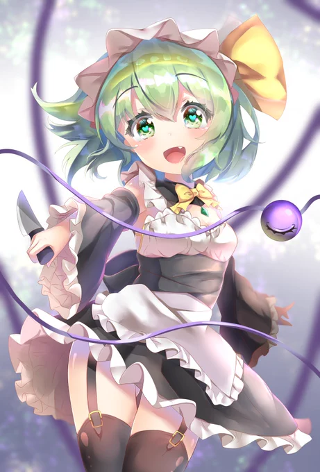 メイドこいしちゃん
#東方 #古明地こいし 