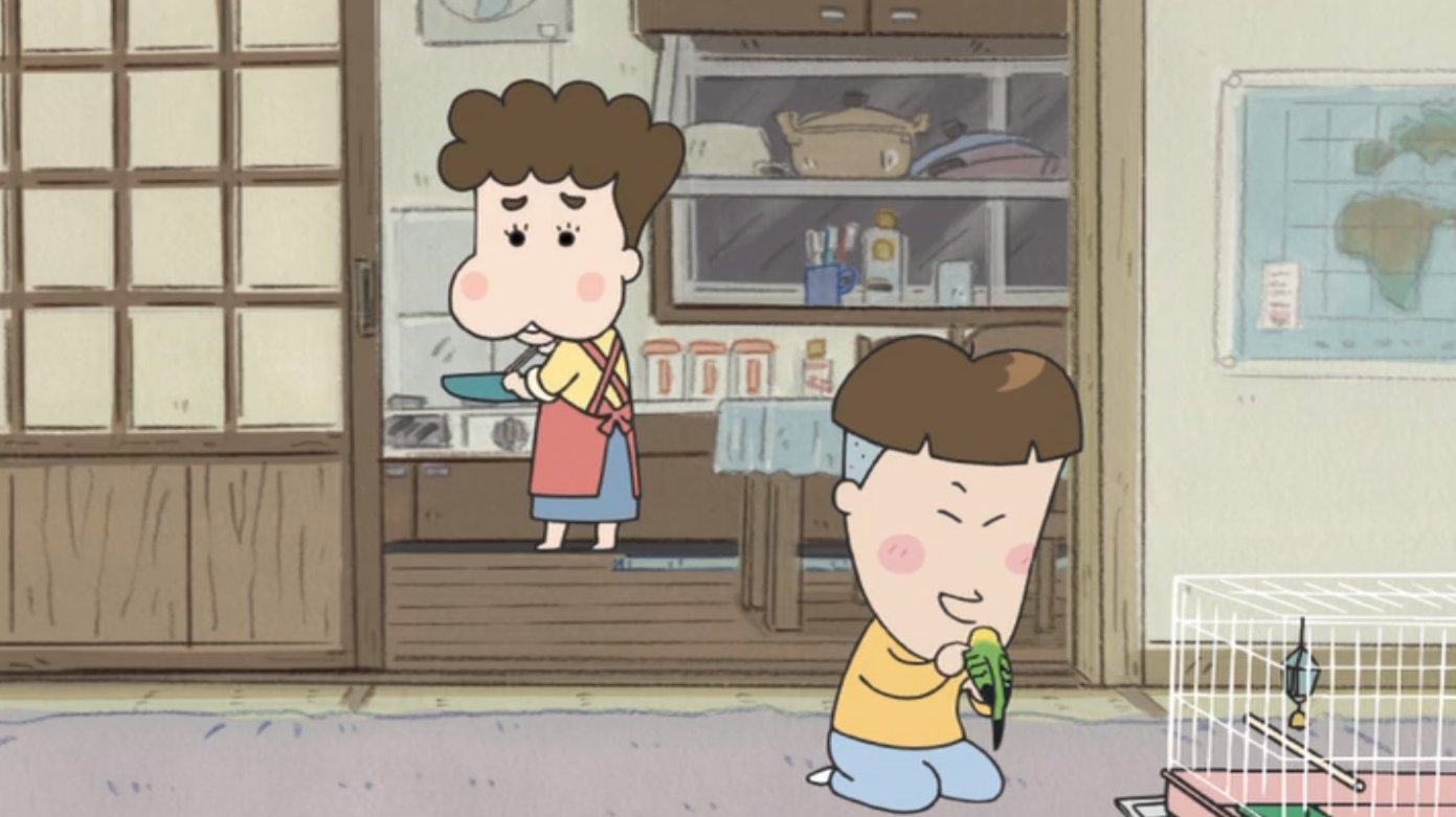 じろーう アマプラであたしンち見てたんだけど幼少期のユズヒコの友達の母親のデザインヤバ