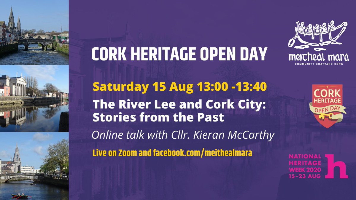 Cork Harbour Festival & Ocean to City (@corkharbourfest) on Twitter photo It's not a day for sightseeing so bring the family together & sign up to listen to <a href="/cllrkmac/">Cllr Kieran McCarthy</a> The River Lee and Cork City stories from the past. It's essential that these stories pass to the next generation of caretakers of our great heritage. <a href="/corkheritage/">Cork Heritage Open Day</a> #purecork Links below It's not a day for sightseeing so bring the family together & sign up to listen to <a href="/cllrkmac/">Cllr Kieran McCarthy</a> The River Lee and Cork City stories from the past. It's essential that these stories pass to the next generation of caretakers of our great heritage. <a href="/corkheritage/">Cork Heritage Open Day</a> #purecork Links below