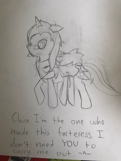 everyone gets to see pony and pokemon vers of layton characters i drew when i was 10 