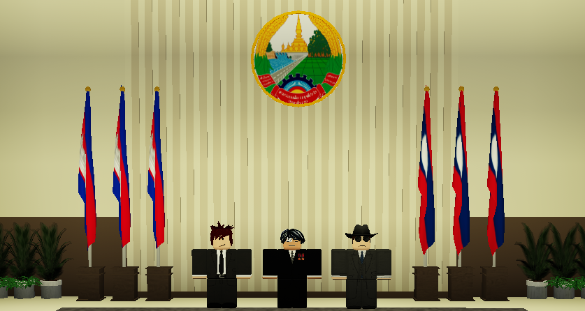 Today, the President of the State and Deputy Prime Minister have met the delegation from Cambodia to discuss about mutual recognition and both sides agreed on military joint training between Laos and Cambodia.