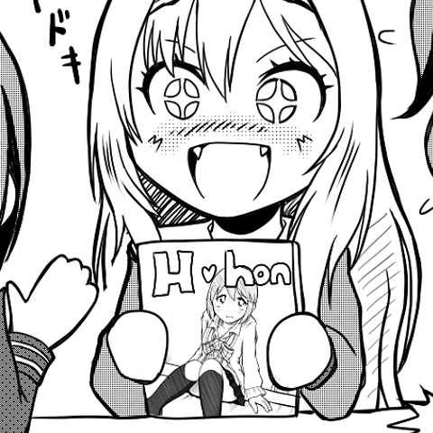 ちなみにお嬢様が持ってる本は前に描いたギャル船さんに登場してもらいましたです。 