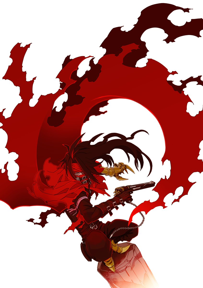 カネツキマサト 月刊少年ガンガン７月号よりニート勇者の連載開始 ヴィンセント ヴァレンタイン Ff7 ヴィンセント イラスト