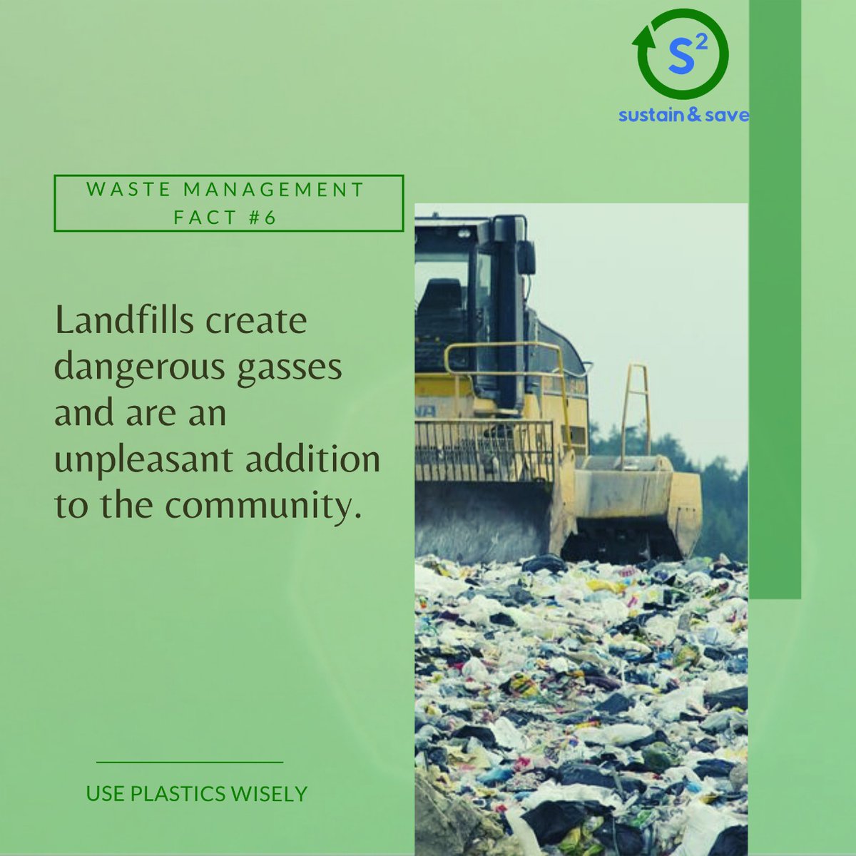 sustain_andsave's tweet photo. Imagine a fish without water. Can it survive? Now imagine a world without green and clean spaces. Can we survive?
#wastemanagement #landfill #savetheplanet #recycle #efficientuse #restyle #waste #sustainability #susatinableliving #green #greenearth #cleanearth #save #GoGreen https://t.co/FdVyiSiNg3