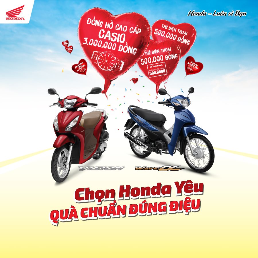 HondaSong's tweet photo. Chương trình áp dụng cho 2 dòng xe bán chạy nhất năm
Từ 01/08/2020 đến 30/09/2020
Mua xe #WaveAlpha - Tặng thẻ cào 500K
Mua xe #Vision - Tặng đồng hồ Casio cao cấp
Hỗ trợ trả góp lãi suất 0.79%, mua xe trả góp nhận ngay 𝟑𝟎𝟎,𝟎𝟎𝟎đ 𝐭𝐢𝐞̂̀𝐧 𝐦𝐚̣̆𝐭 https://t.co/5I2gTFoLLx