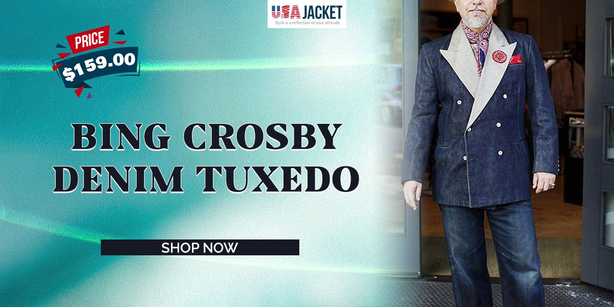 Bing Crosby Denim Tuxedo 