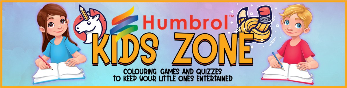Maybe it's turned wet outside, but don't worry Humbrol can keep everyone entertained by giving you lots to do on our Kids Zone #kidszone #familyfun #colouring #children #entertainment #play #games #quizzes #humbrol #humbrolpaints #paint