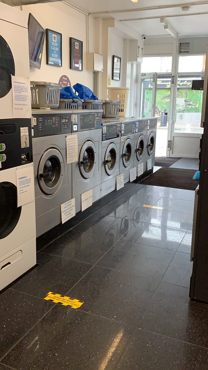 laundryglos's tweet photo. We are open and all machines are being used! Come to the LL launderette #launderettewithadiffrence # free WiFi #confy seating#television #attendant 10amtill1pm#opensevendaysaweek https://t.co/nM96zvYNlw