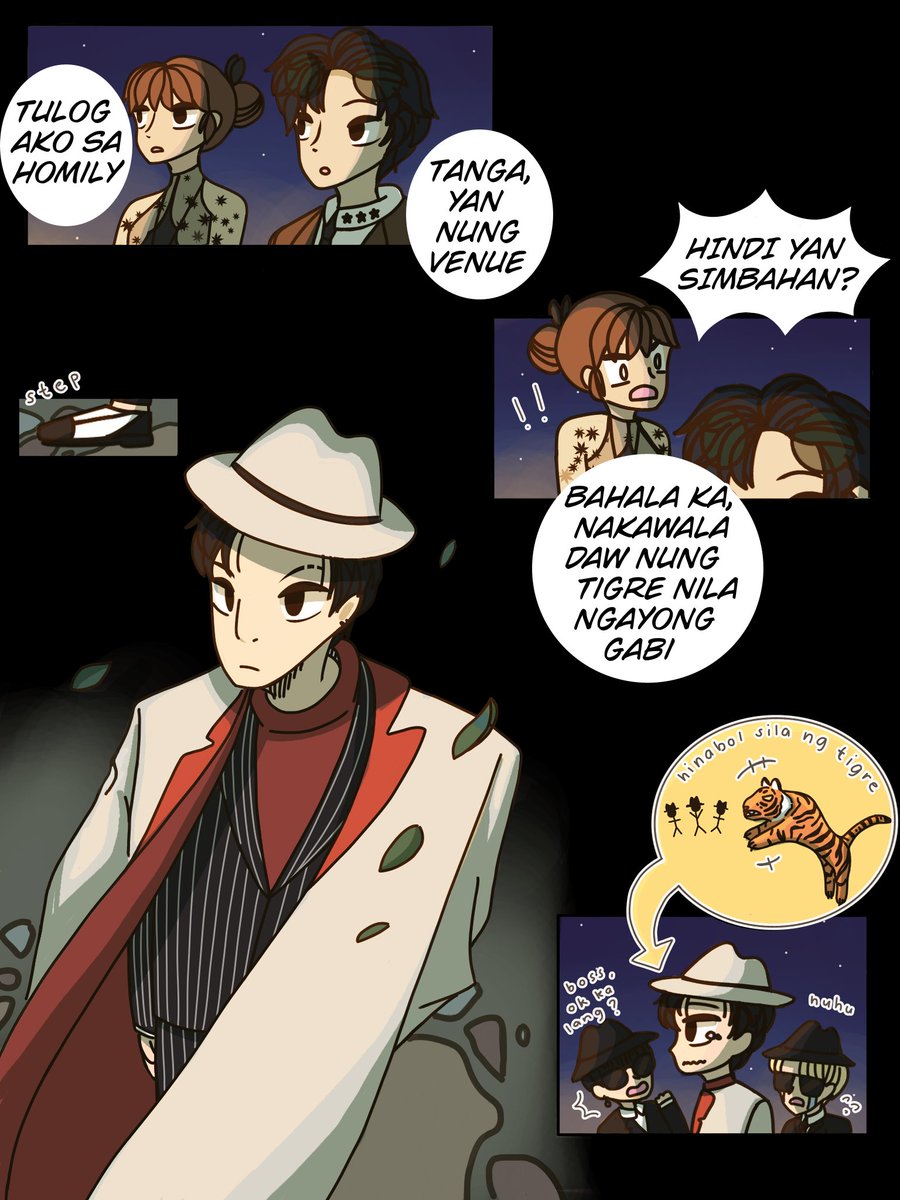 ReSix10's tweet photo. 🐻(3/3) EXTRA

Apocalyptic Truth x #PaFiestaNiSungjin short comics

A crossover between my webtoon and Sungjin as a mafia boss (It’s in Taglish instead of english since it’s “Buwan ng Wika”) 

[Open to view images]

#AtelelellAShade #PaFiestaNiSungjin #BOBffet #LGE https://t.co/qFZ6GOSFfS