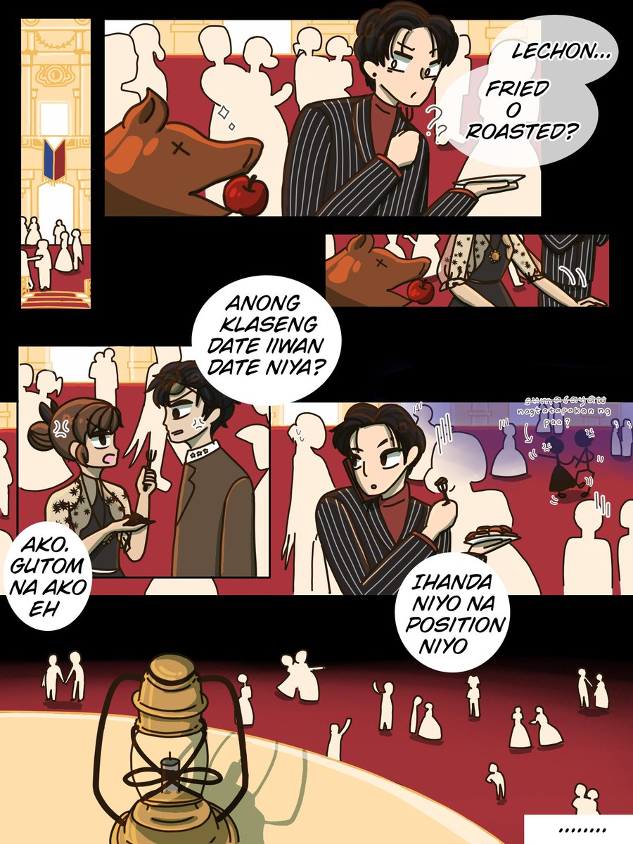 ReSix10's tweet photo. 🐻(3/3) EXTRA

Apocalyptic Truth x #PaFiestaNiSungjin short comics

A crossover between my webtoon and Sungjin as a mafia boss (It’s in Taglish instead of english since it’s “Buwan ng Wika”) 

[Open to view images]

#AtelelellAShade #PaFiestaNiSungjin #BOBffet #LGE https://t.co/qFZ6GOSFfS