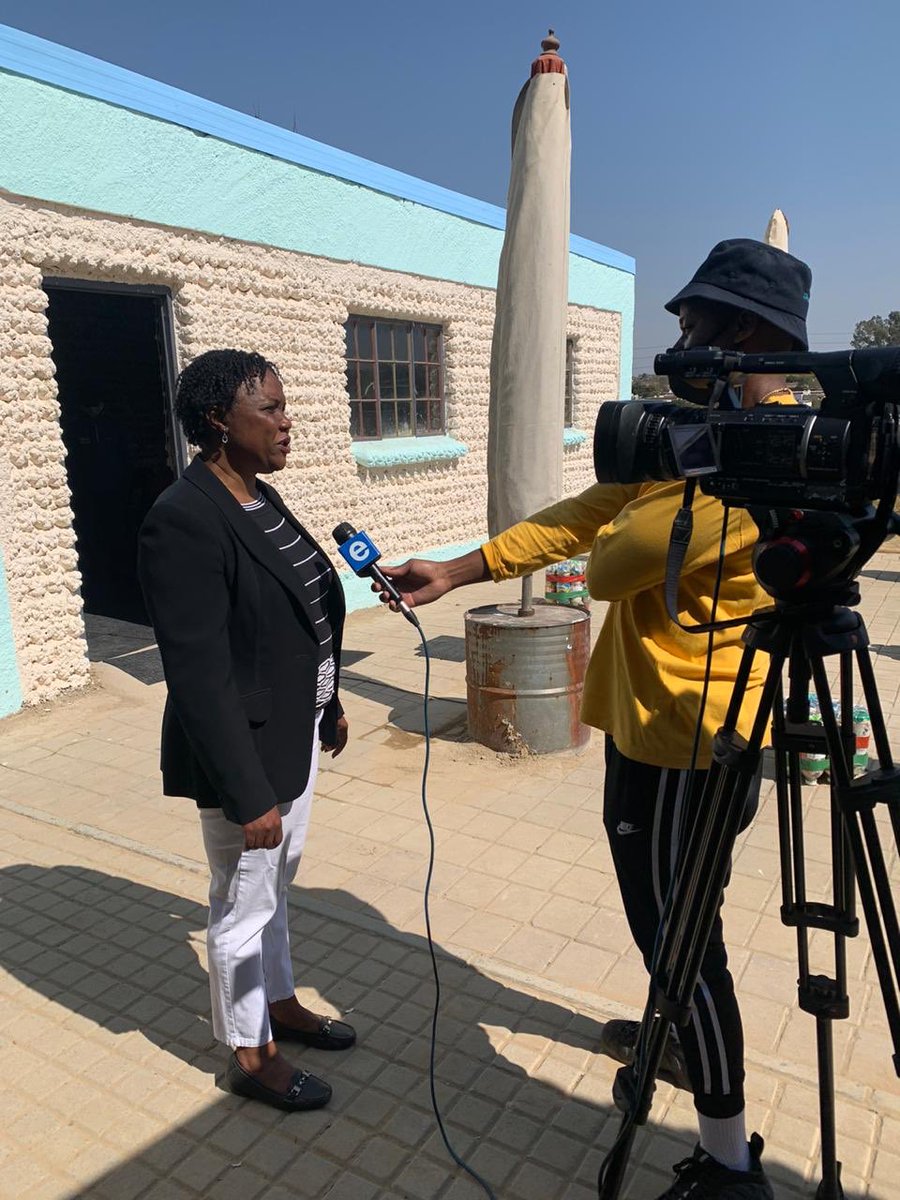 Earthly_Touch's tweet photo. Thank you to eNCAnews for taking interest in our green construction initiative. This revolutionary project will definately change perceptions around green construction and material. #ETS #ENCA #changinglives #ecobrick #socialentrepreneurship https://t.co/btWF4u3ej5