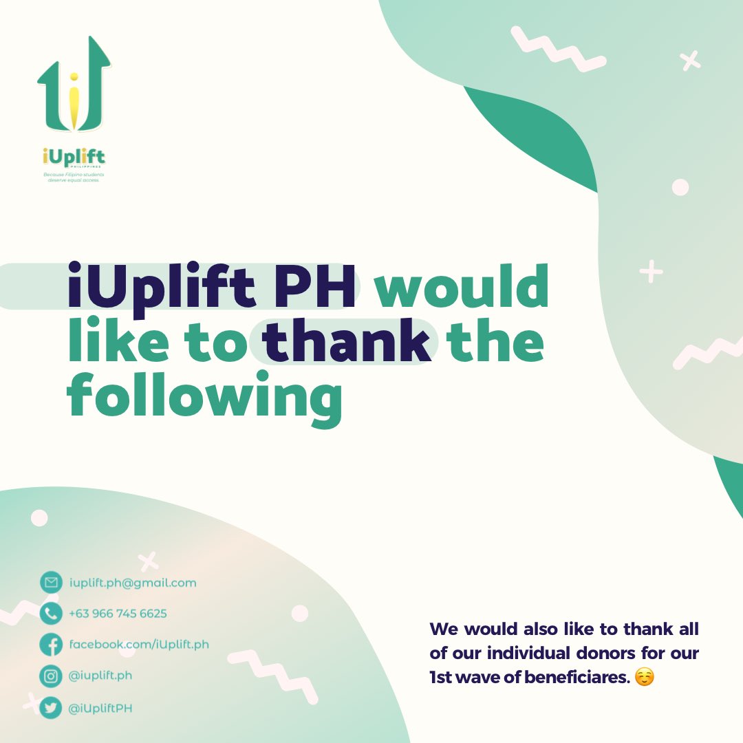 iUpliftPH's tweet photo. ANG AMBAGAN MAS GUMAGAAN KAPAG MARAMING NAGTUTULUNGAN
Isang malaking pasasalamat sa aming mga partner merchants na nagpagaan sa #ProjectAmbagan. 💚
Ang bawat ambag, mahalaga. https://t.co/D4WbY7ifnM