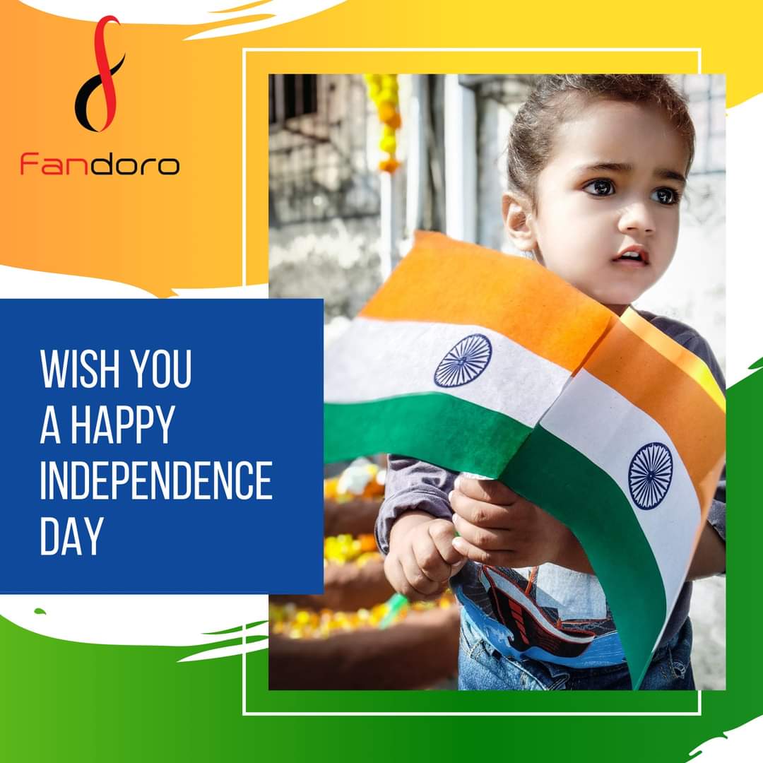 Fandoro4U's tweet photo. Self-reliant, self-supporting, self-sufficient..that is the India of our dreams. Let's pledge and make it happen on this Independence Day!
#happyindependenceday #selfreliant #selfsupporting #selfsufficient #India #proudtobeindian https://t.co/FfRDstZtUj