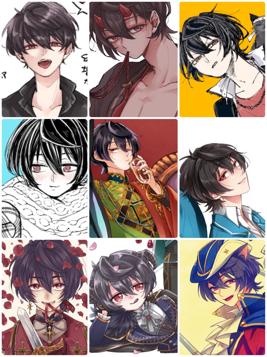 #色んな朔間凛月が見れるタグ

幸せタグ〜!
わたしも便乗して過去絵と最近のごちゃ混ぜ載せます 