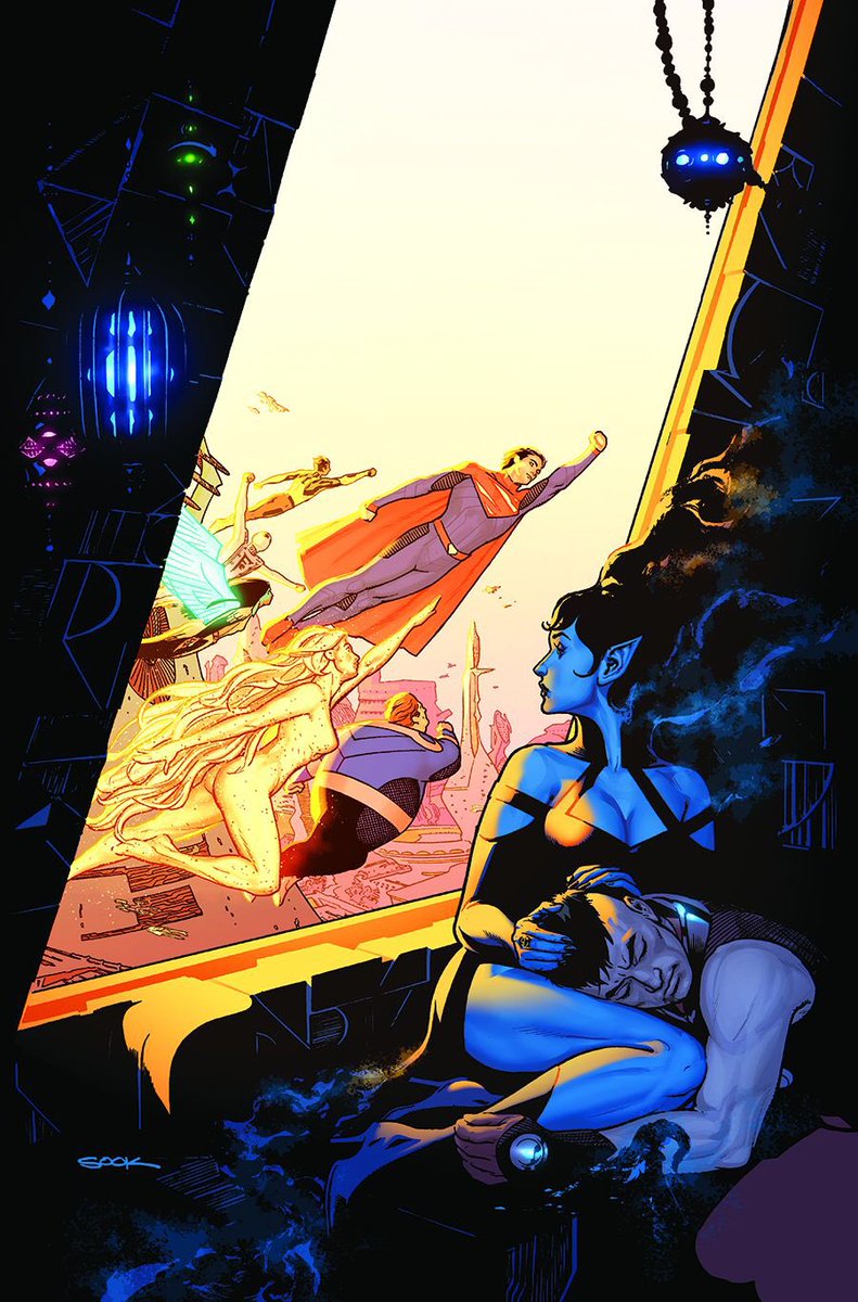 BringBackLSH's tweet image. #LegionOfSuperHeroes 11 from @BRIANMBENDIS in November 

The return of Mon-El?!?!