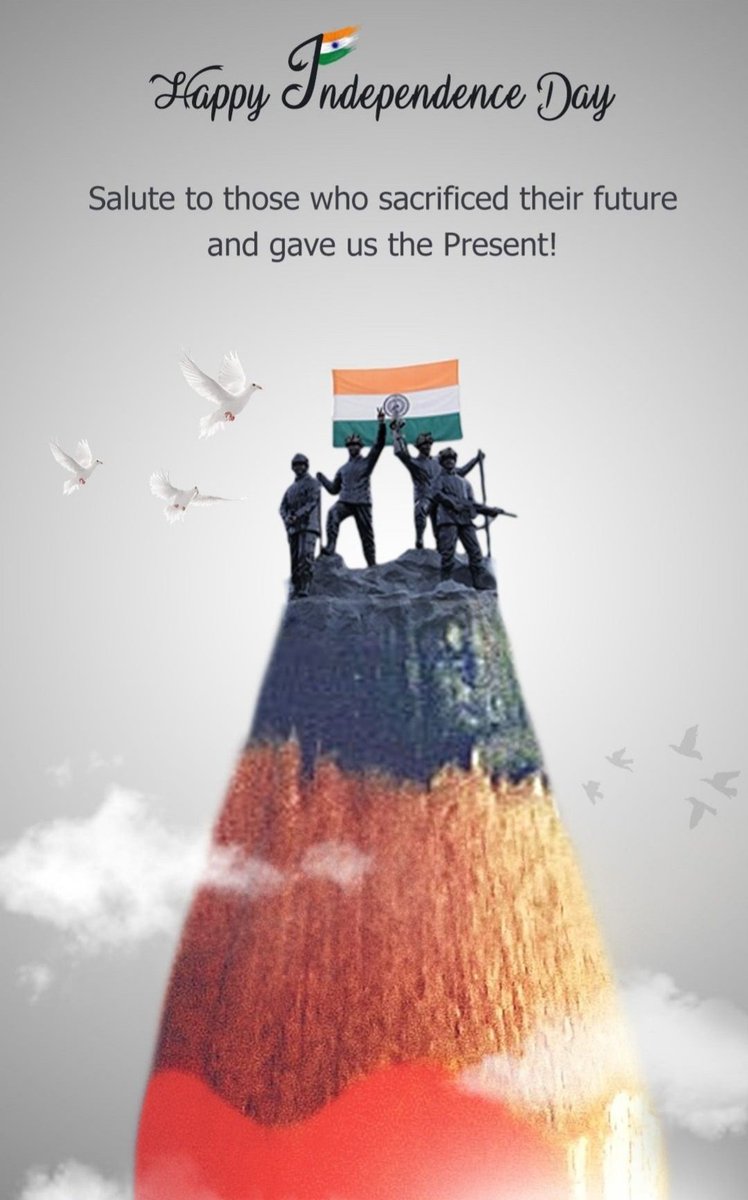 tweetofuma's tweet photo. भारत भाग्य विधाता 🇮🇳
Freedom in mind, faith in words, pride in our heart, memories in our soul... ❤

#IndependenceDayIndia2020 #74thIndependenceDay #स्वतंत्रतादिवस https://t.co/Tl6YZFtsT6