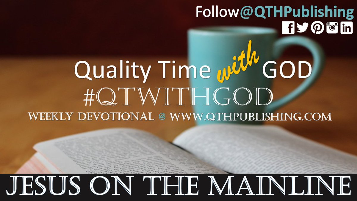 quincythale's tweet photo. Check out this #fbf edition of #QTWITHGOD titled "Jesus on the Mainline" an inspirational devotion click link to read https://t.co/CPlPWHE0Fi https://t.co/9S0dUgVJBK