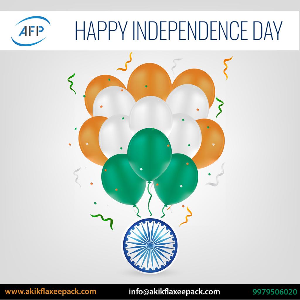 Today I breathe the air of freedom because of the efforts of our great freedom fighters. Akik Flaxee Pack wishing you and your family a very Happy Independence Day!
#IndependenceDay #independence #IndependenceDayIndia #IndependenceDay2020