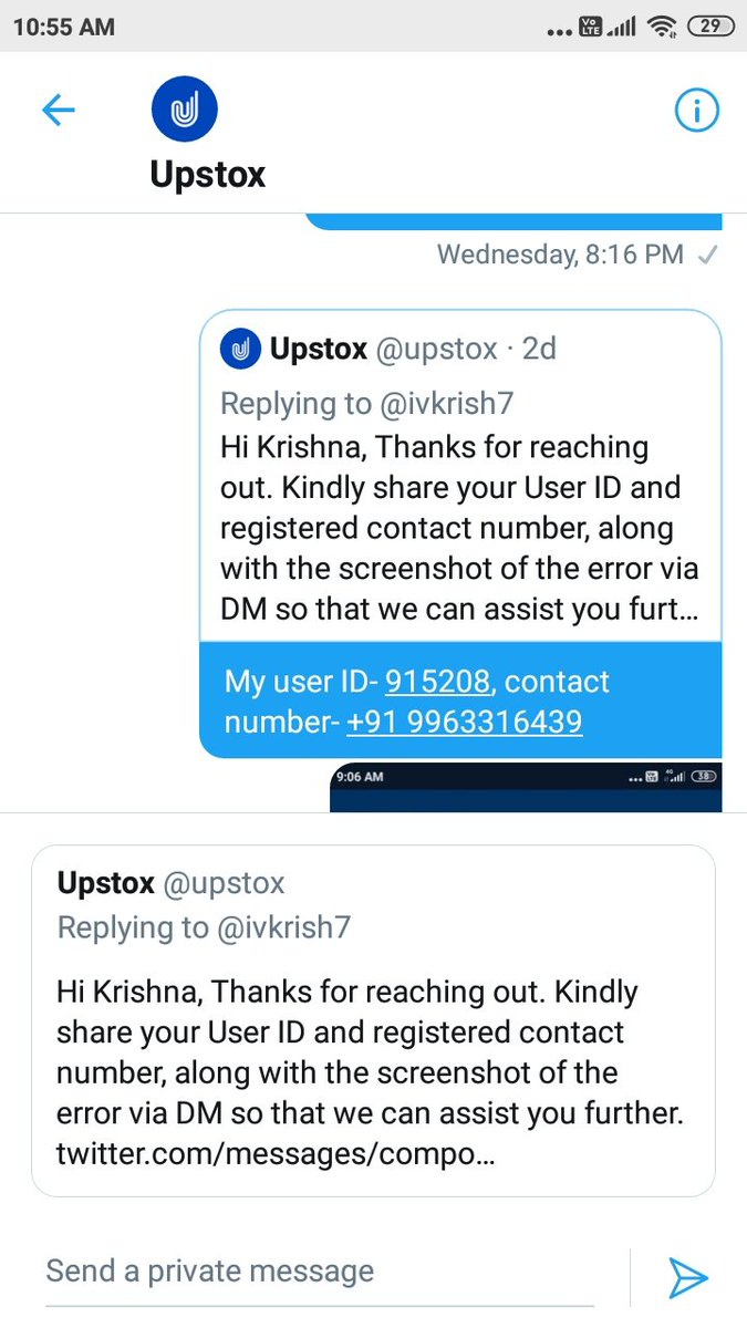 ivkrish7's tweet photo. @upstox 
Explain why I have been charged this much and why you haven't been responding since a week. https://t.co/Gxd9zsgMUS