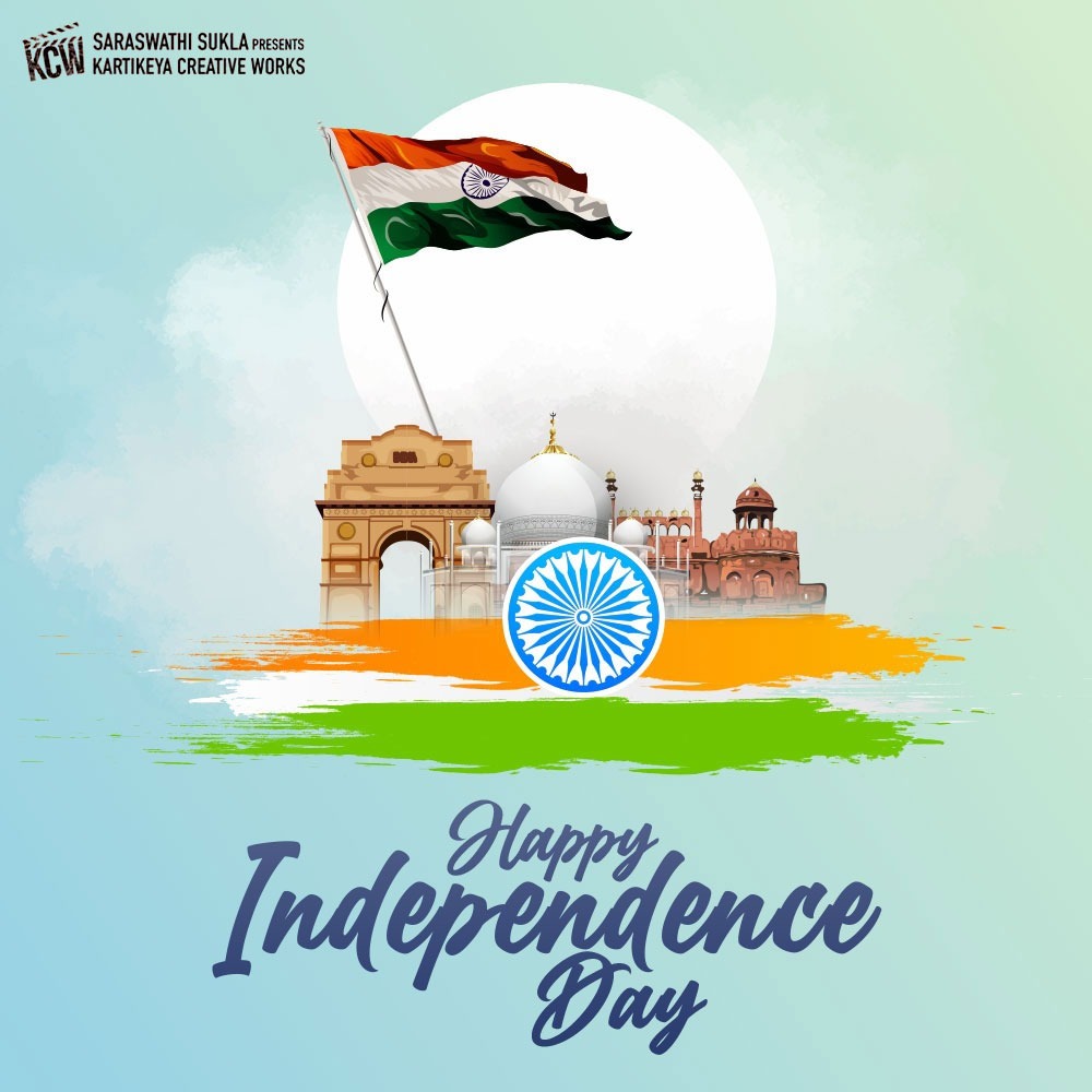May the glory of Independence Day be with us forever. Here's wishing you a very #HappyIndependenceDay🇮🇳