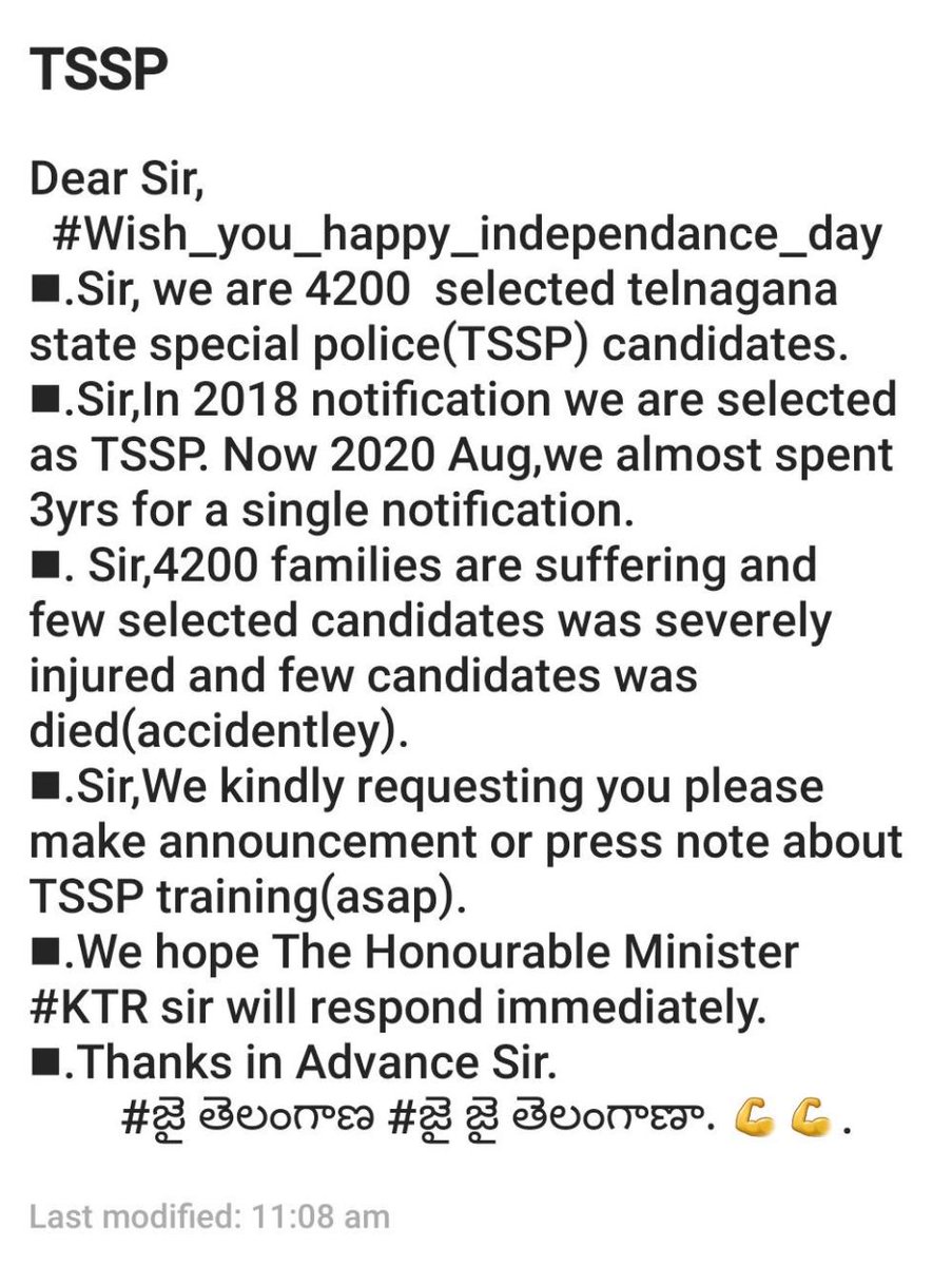 kraghu13's tweet photo. @KTRTRS please sir look into this once... https://t.co/fbz3gLJzbf