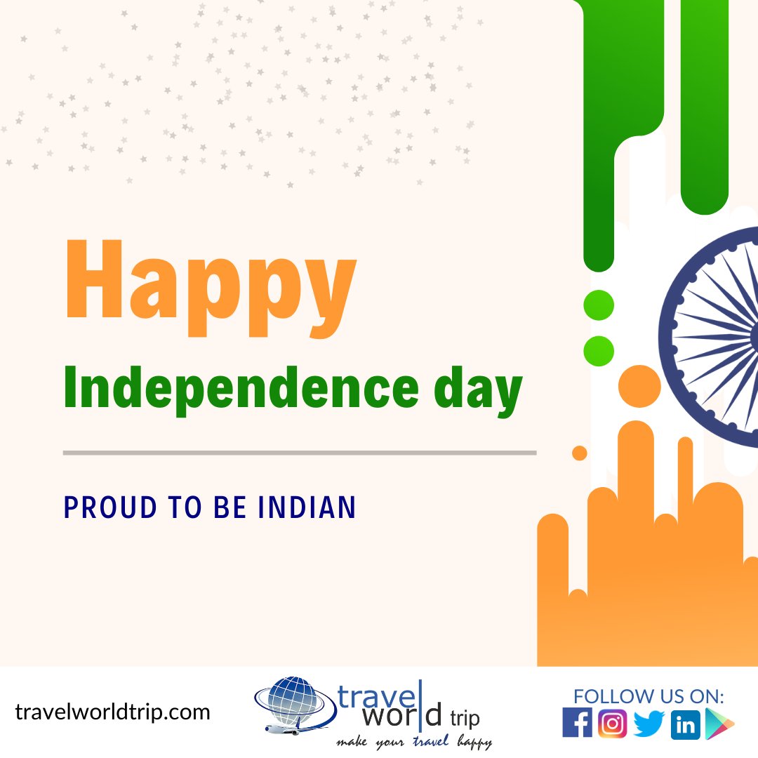 Happy 74th Independence Day

#travelworldtrip #IndependenceDay2020 #Indians #India #15August2020 #15August #Trending
