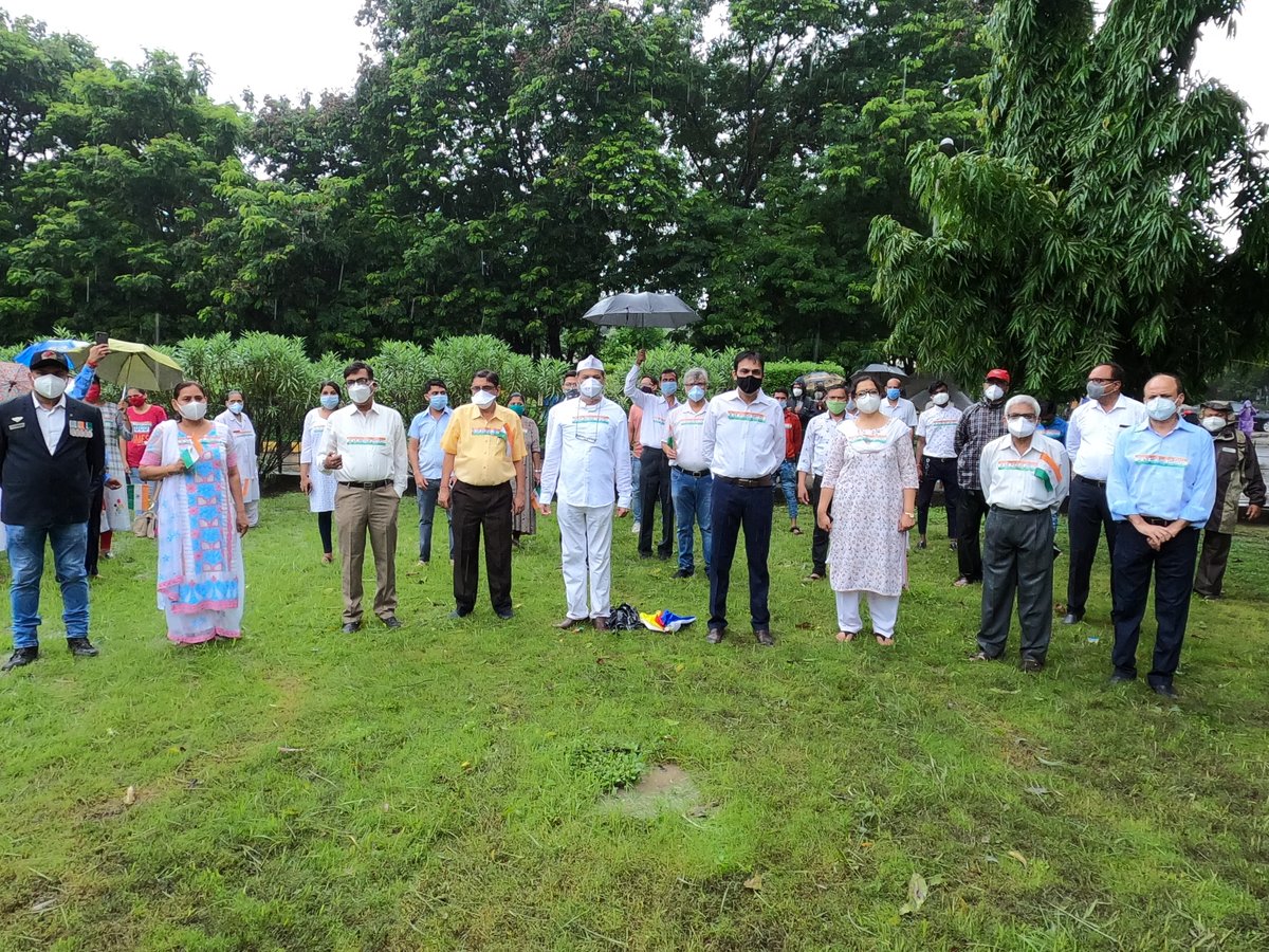 74th Independence Day Celebration at Civil Hospital Surat.

@GujHFWDept
 
<a href="/gmc_surat/">gmcsurat</a>
 
<a href="/nchsurat/">New Civil Hospital</a>
 
<a href="/PMOIndia/">PMO India</a>
 
<a href="/CMOGuj/">CMO Gujarat</a>
 
<a href="/vijayrupanibjp/">Vijay Rupani Memorial</a>
  
#IndependenceDay2020 
#IndependenceDayIndia2020