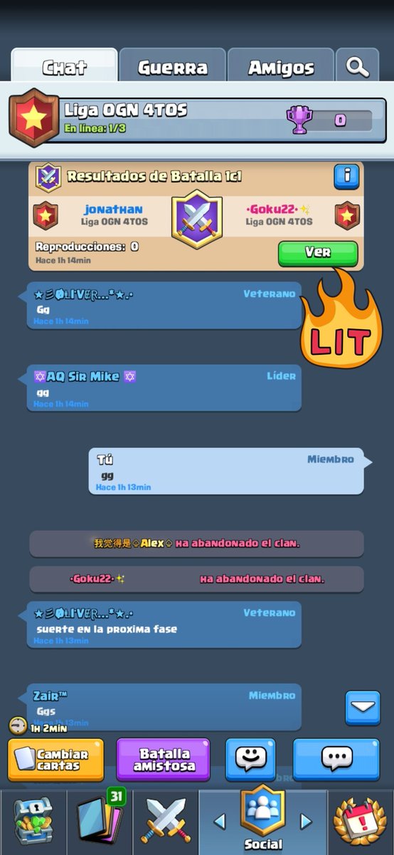 AQuesillo's tweet photo. Se Logra la victoria(2-0) en los 4tos de Final de la @OEGN_GG  ante un gran rival como es @TEAMOFKINGS5
Gran trabajo de @Manuel_xD_ 🥇 barriendo en 1er set koth(3wins) También gran trabajo de @Zair1_ 🥈koth(2 wins)en el segundo set y @Fish38061905 cerrando con broche de oro https://t.co/qSQ4nM3yz9