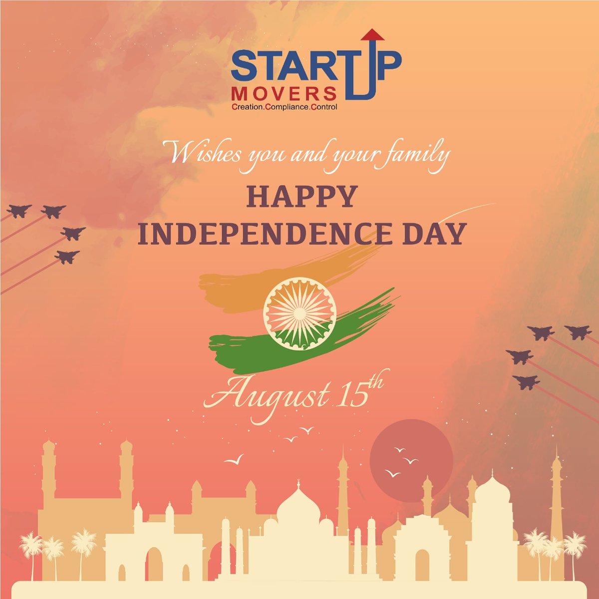 startupmovers's tweet photo. Feel the pride of being a part of such a glorious nation
Happy Independence Day
#independenceday #IndependenceDay2020 #india #startupmovers #startups #startupsindia https://t.co/4fbbuTQGTx