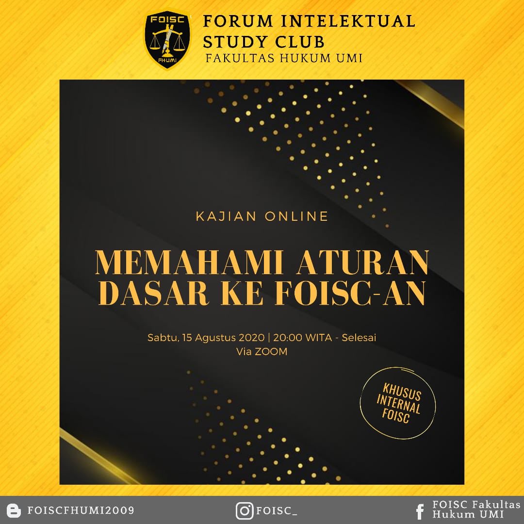 FOISC FH UMI (@foiscfh) on Twitter photo 