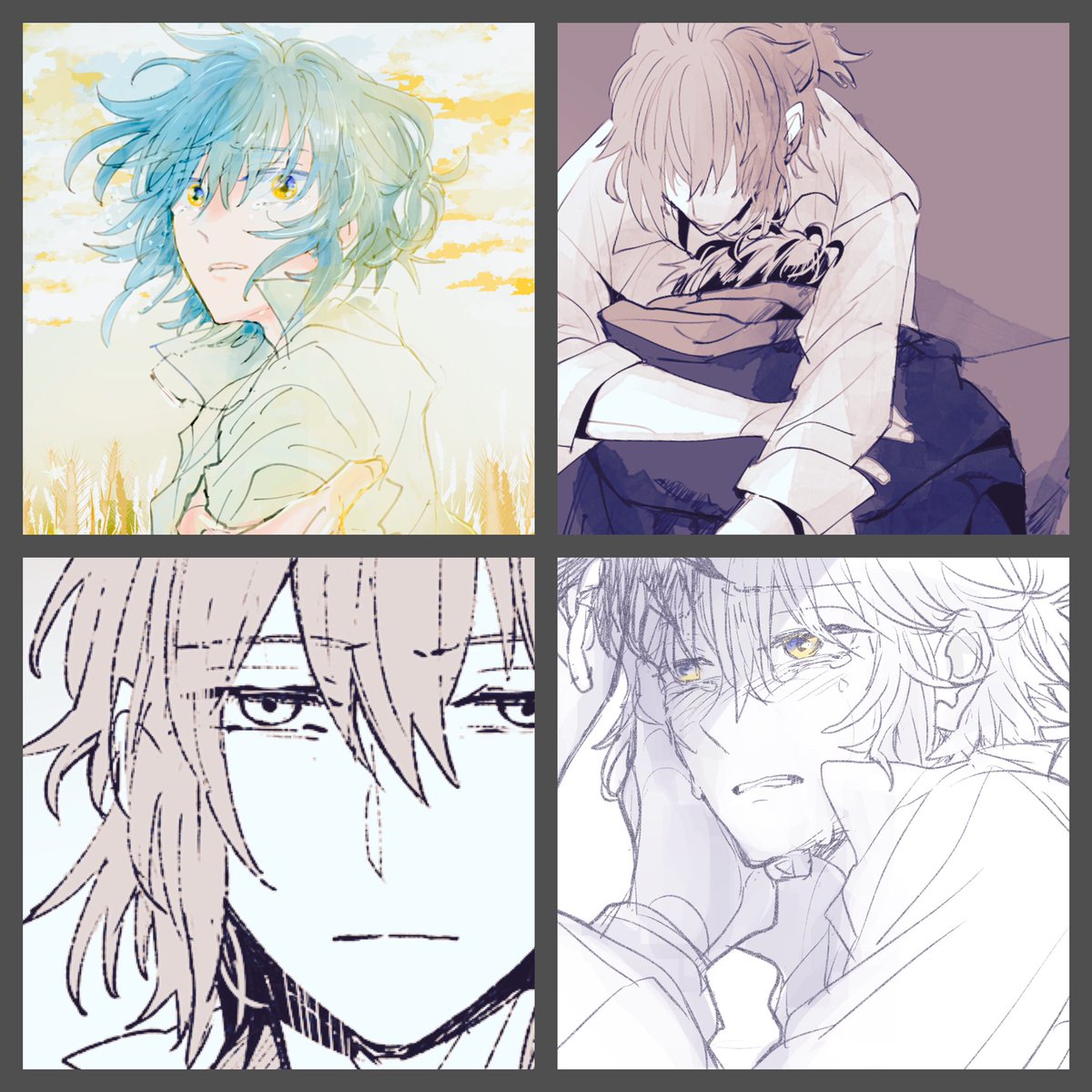 #色んなネロが見れるタグ
ネロ。。幸せになろうな。。 