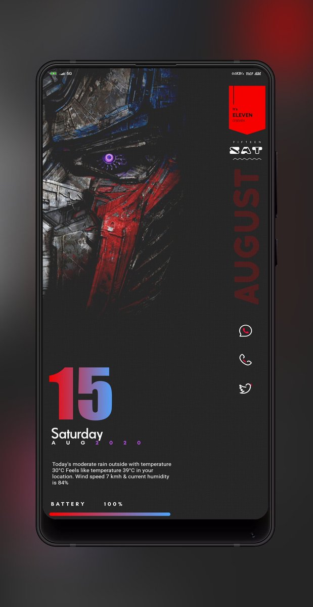 shahrukkkk's tweet photo. New home screen ๐ค
Wall @Maria2Ps
Widget #java for kwgt & #glow
Template #snapmode
@RajjAryaa
@AMagno68 https://t.co/4DAQZGvJES