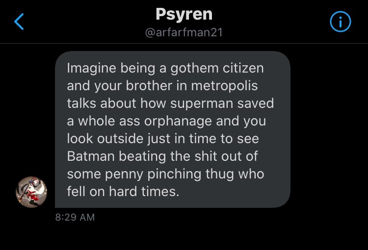 Batman Slander tweet media