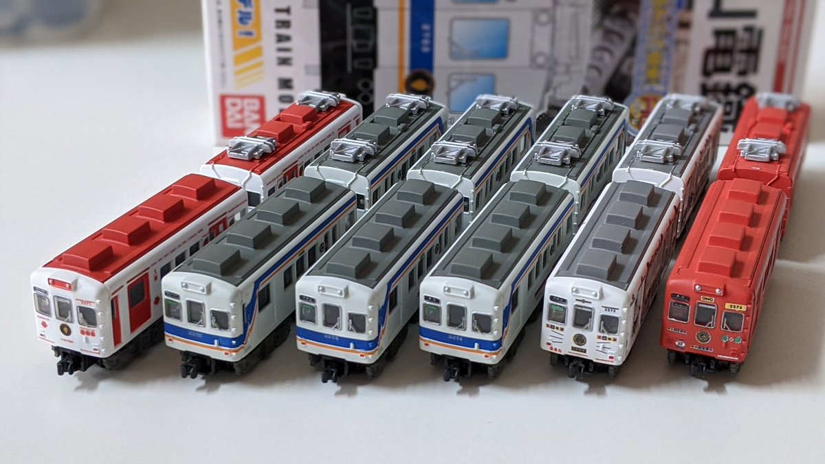 Bトレ爱好者 祝 和歌山電鐵 2270系 全6編成導入完成 いちご電車 2271f 一般色 2272f 2273f 2274f たま電車 2275f おもちゃ電車 2276f
