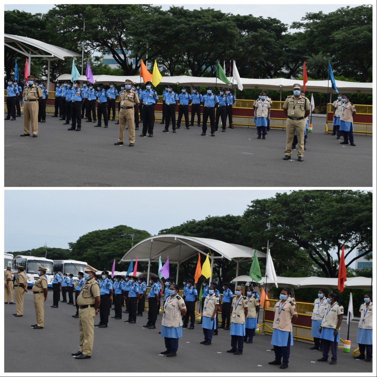 ms_suryanarayan's tweet photo. @infosys ... Celebrating the vibrant spirit of India #InfyChennaiDC on its #IndependenceDay2020 with brave heads standing tall #infydiaries @kshankar21 @nanjappa_bs @Narryhyd @LifeAtInfy https://t.co/9HXGxufd4t