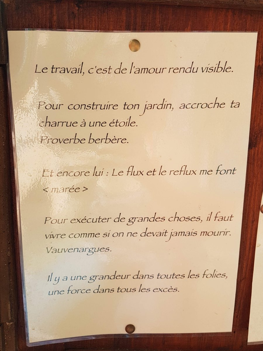 DidouParis's tweet photo. "Nul bien sans peine" https://t.co/M5IgEgQtI8