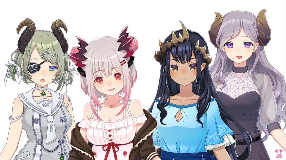 みんな新しい一面が見えてかわいい 島村シャルロット新衣装 堰代ミコ新衣装 メアリ新衣装 周防パトラ新衣装 ツイレポ