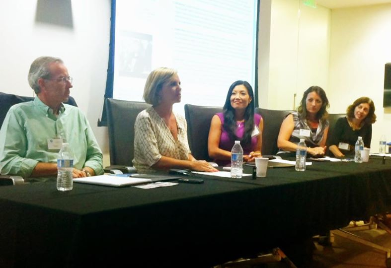 Fascinating photo, just 8 yrs ago today. This was a fun #tech #media <a href="/StartupCircle/">StartupCircle</a> panel I organized featuring incomparable #business #journalst @BruceBigelow, who sadly passed away two years ago, @RachelLaing  <a href="/AngelaCheeTV/">angela chee</a> <a href="/Stacey_SRoss/">Stacey Ross</a> ... and <a href="/bry4sd/">Barbara Bry</a>, always helping/giving.