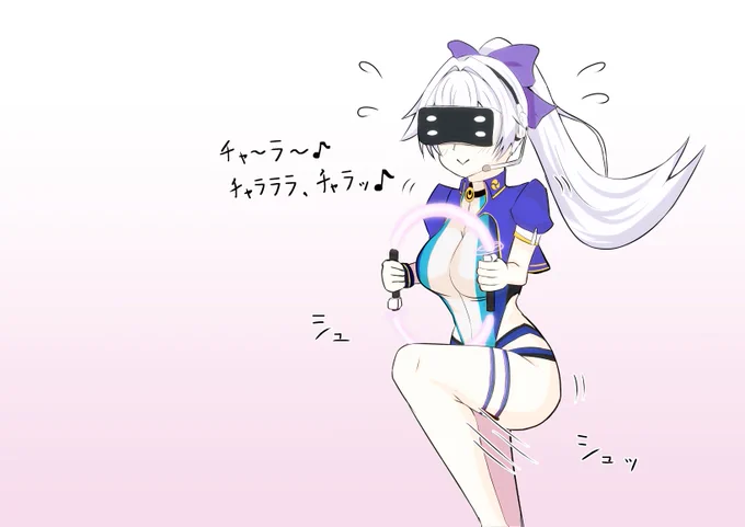 水着インフェルノさん描きました!私の予想ではEXアタックがこうなるはず!#FGO#巴御前 