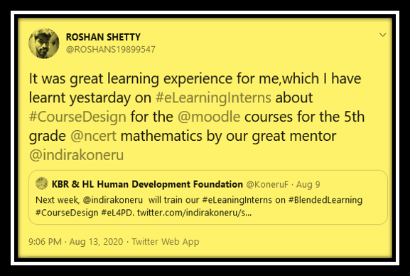 KoneruF's tweet photo. We pledge to openly license our Foundation's courses that our #eLearningInterns design and develop #OpenCovid4Ed #OpenCourses #SchoolEducation #CreativeCommons #CCIndia #OpenEducationIndia 
@ROSHANS19899547 @Mamta_Rani_3751 #SDG4  @creativecommons https://t.co/nmYZDiLY1W