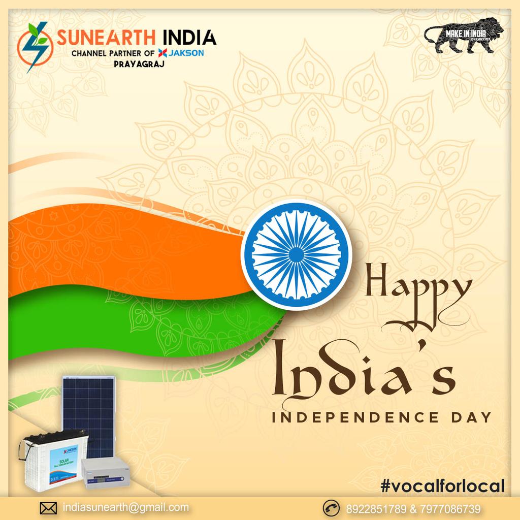 SunearthI's tweet photo. Salute to the freedom fighters who sacrificed their lives so that we could breathe in a free India.
#Independence_Day 
Happy 74th #IndependenceDayIndia2020
Choose SUNEARTH India and save on bills.
#solar #solarenergy https://t.co/dA7OZSwrha