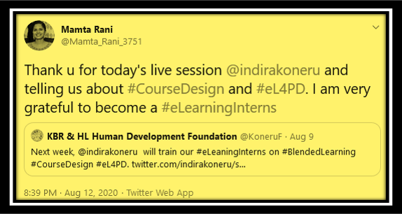 KoneruF's tweet photo. We pledge to openly license our Foundation's courses that our #eLearningInterns design and develop #OpenCovid4Ed #OpenCourses #SchoolEducation #CreativeCommons #CCIndia #OpenEducationIndia 
@ROSHANS19899547 @Mamta_Rani_3751 #SDG4  @creativecommons https://t.co/nmYZDiLY1W