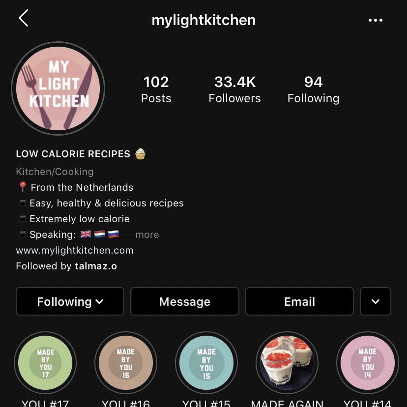 all the recipes are from this account btw !!