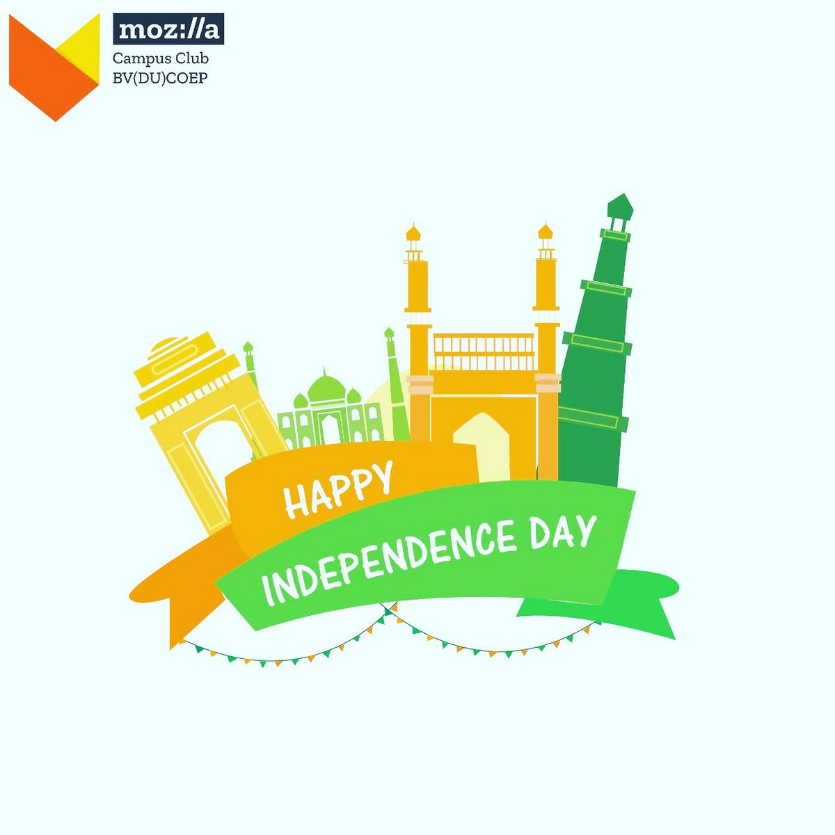 ClubMozilla's tweet photo. HAPPY INDEPENDENCE DAY!!! 👨‍✈️👨‍✈️🇮🇳🇮🇳🇮🇳🇮🇳 https://t.co/nSOUTe9iuJ