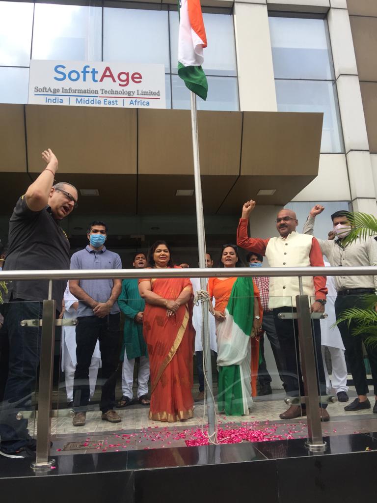 SoftAgeIndia's tweet photo. Glimpse from Independence Day celebrations at SoftAge.
While celebrating the big day letโs remember millions of our freedom fighters who sacrificed their lives for our independence.
#IndependenceDay #JaiHind #SoftAge https://t.co/OzsQ3s0JiW