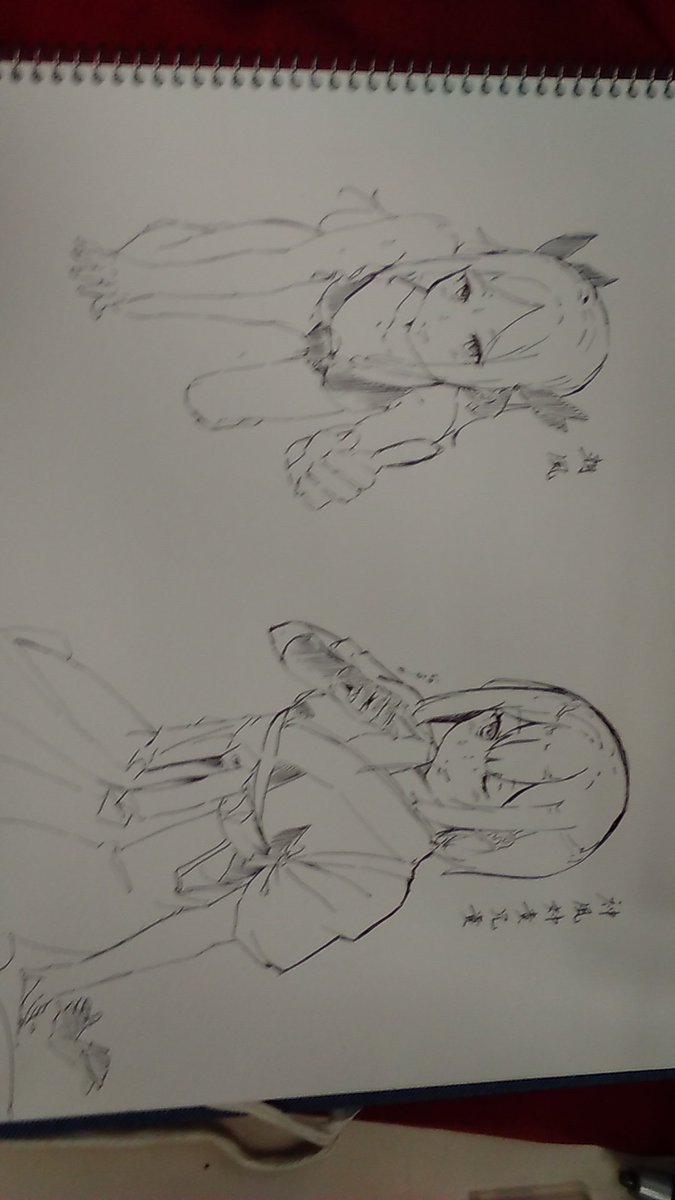スケブ完了です。
スペースで待機中です。
 #大正神風ロマン 
