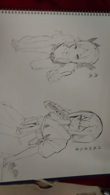 スケブ完了です。
スペースで待機中です。
 #大正神風ロマン 